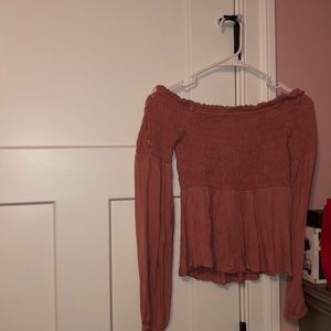 off the shoulder top